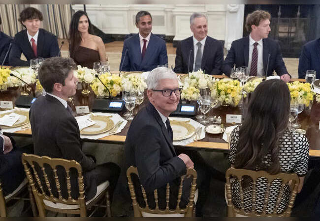 World’s Biggest Tech CEOs at White House Dinner